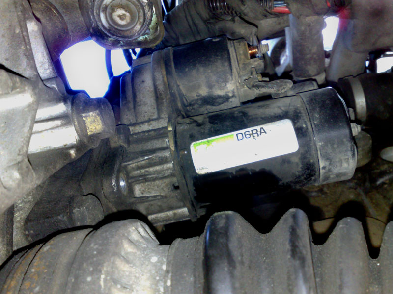 What's the easiest way to remove a starter on a X16SZ? Vauxhall